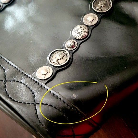 Patricia Nash Renaissance Coin Zorita Shoulder Bag - Picture 7 of 8